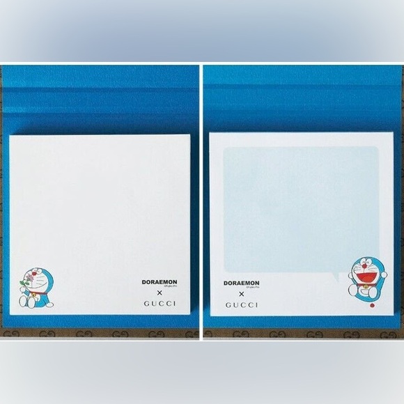 GUCCI x Doraemon Dual Notepad Ltd. Edition, NEW - Picture 4 of 4